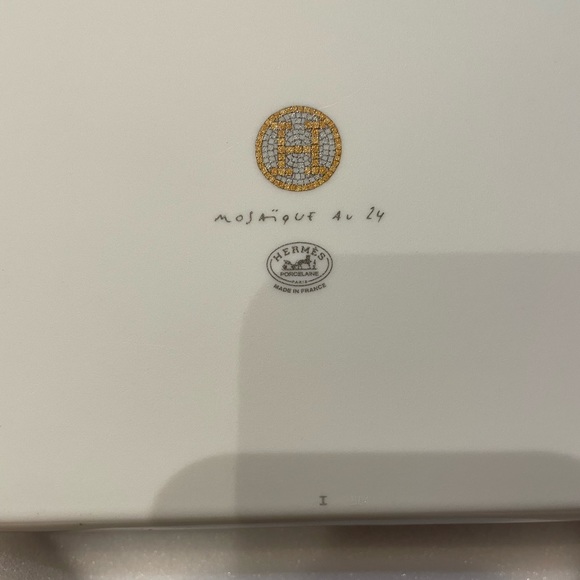 Hermes Porcelain Small Tray - Picture 13 of 14